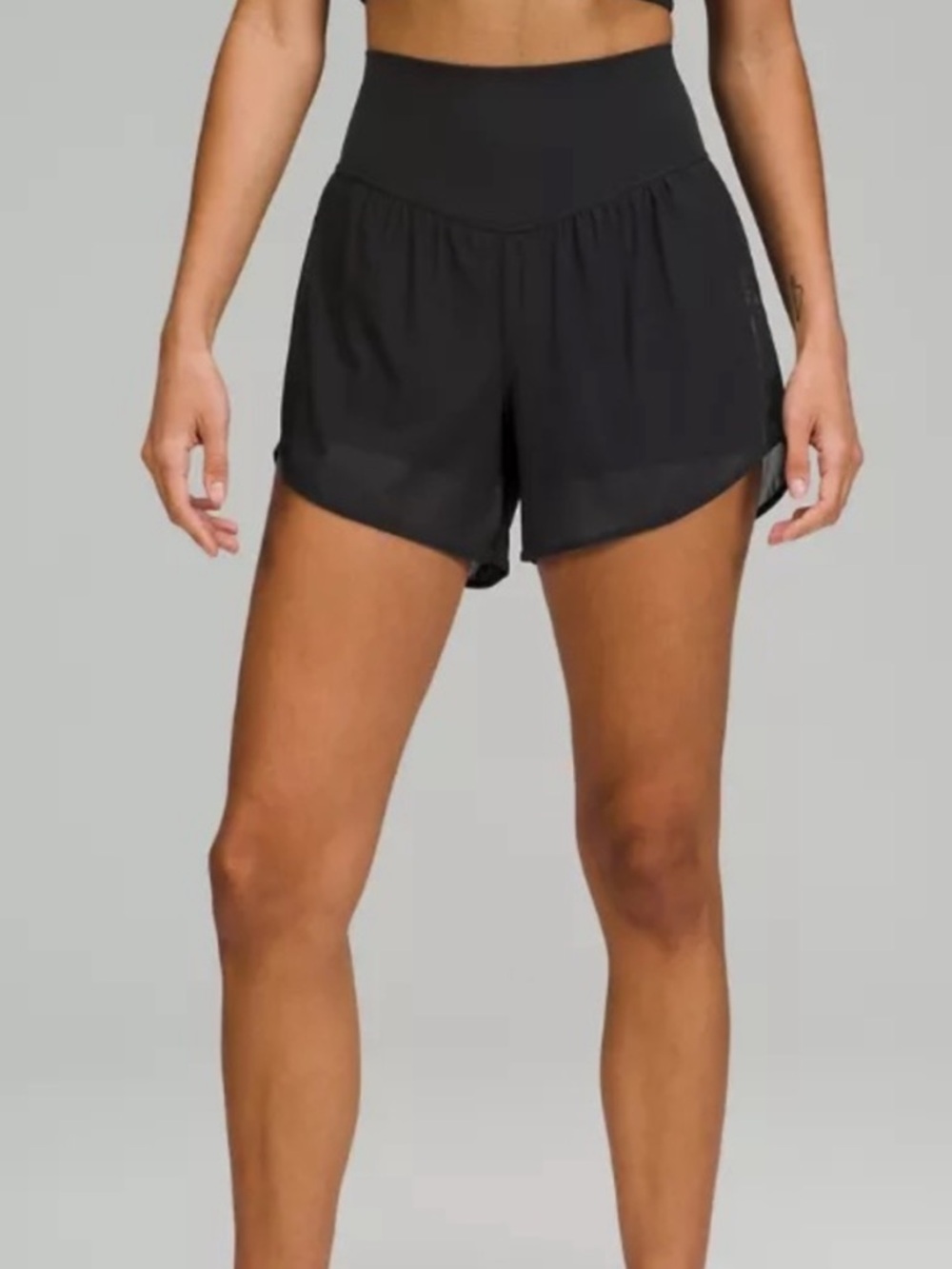 NWT lululemon athletica Nulu and Mesh HR Yoga Short 3.5”